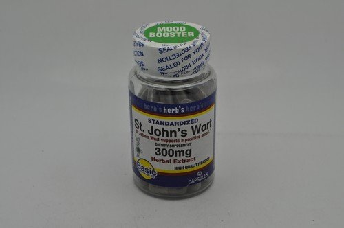 Basic Vitamins St John's Wort 300 Mg Caps