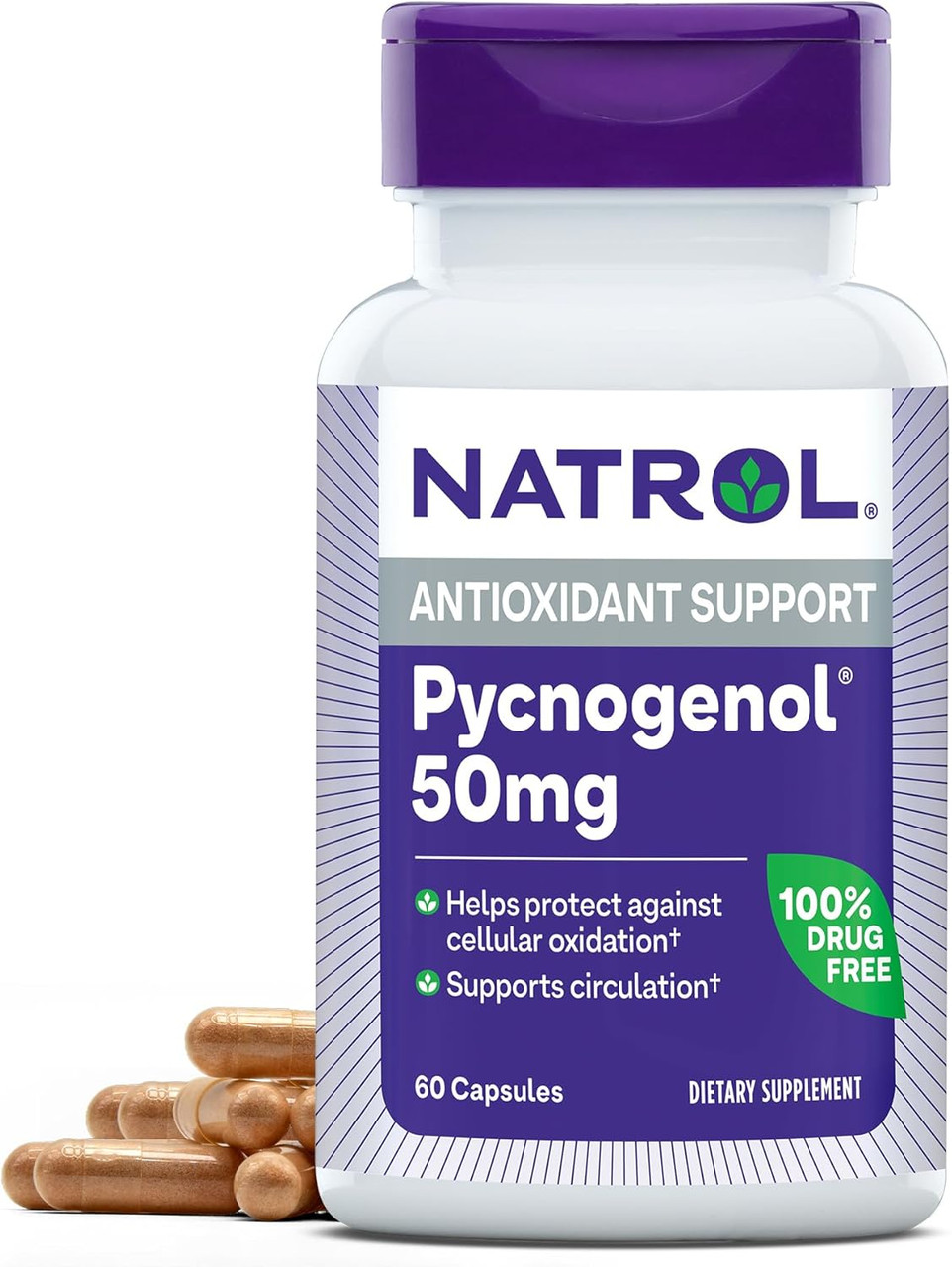 Natrol Pycnogenol, 50 Mg, 60 Capsules