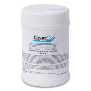 Wexford Labs CleanCide Disinfecting Wipes, 6.5 X 6, Fresh Scent, 160/Canister