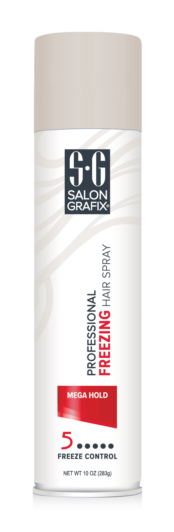 Salon Grafix Professional Freezing Mega Hold Hair Spray, 10 Ounce