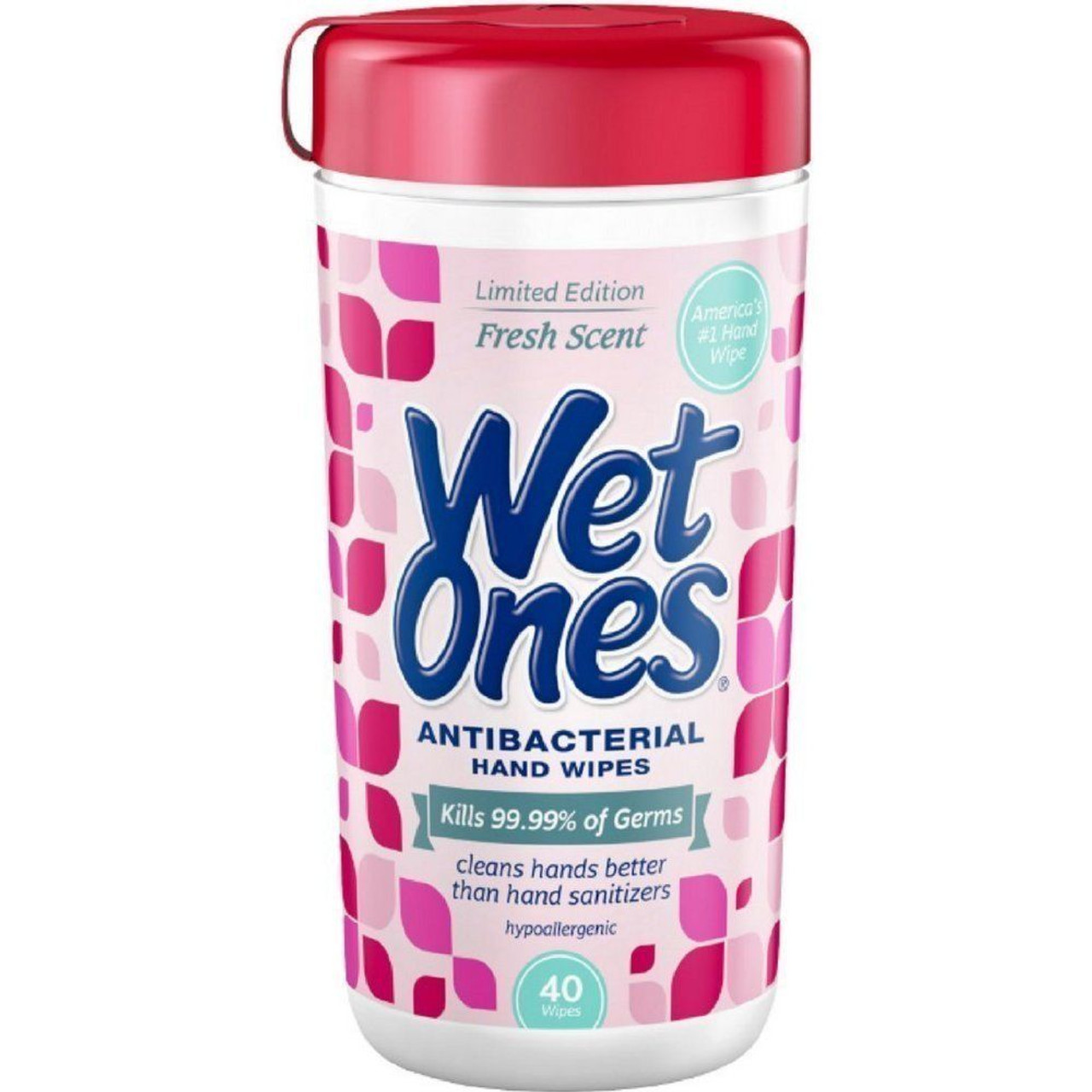 Wet Ones Antibacterial Hand Wipes Canister - Fresh Scent Pack