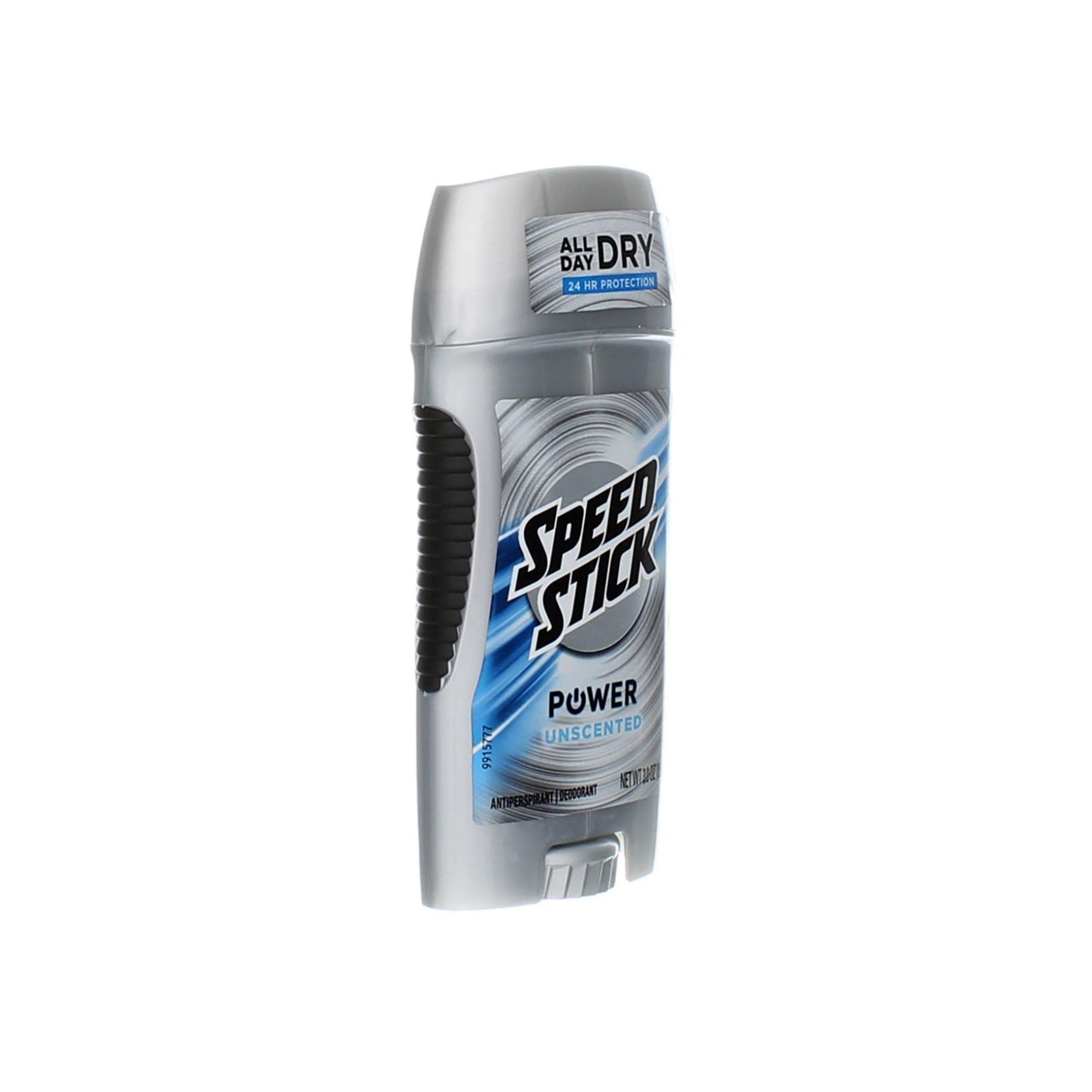 Speed Stick Power Unscented Antiperspirant Deodorant - 3oz