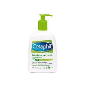 Cetaphil Daily Advance Ultra Hydrating Lotion With Shea Butter For Dry, Sensitive Skin, 16 Fl Oz