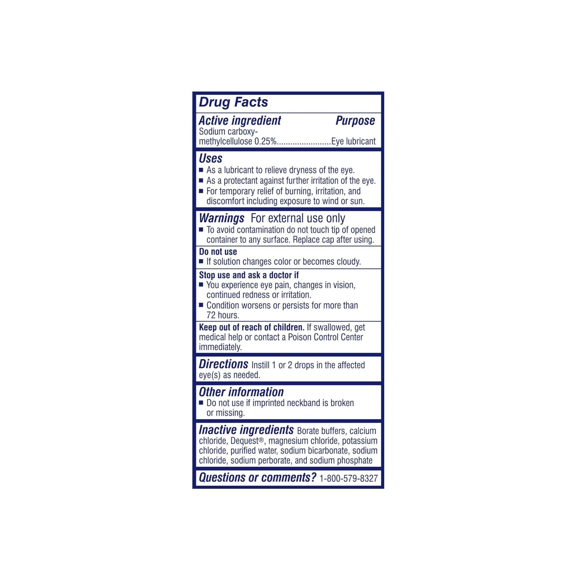 TheraTears Value Size Sterile Lubricant Eye Drops 1 Fl Oz