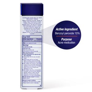 Clearasil Rapid Rescue Acne Spot Treatment Cream, Maximum Strength - 1 Oz