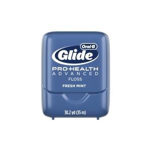 Oral-B Glide Pro Health Advanced Dental Floss, Fresh Mint Flavor, 35m