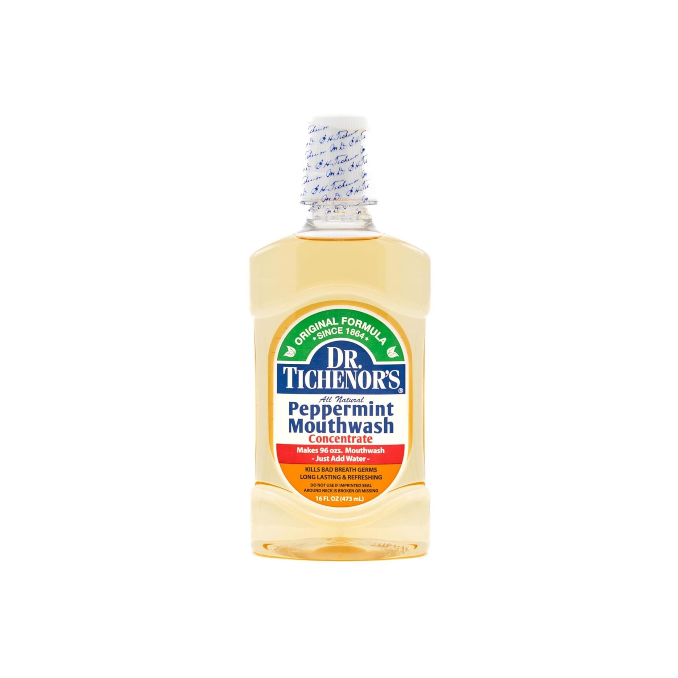 Dr Tichenors Antiseptic Mouthwash, Concentrated Formula, Peppermint