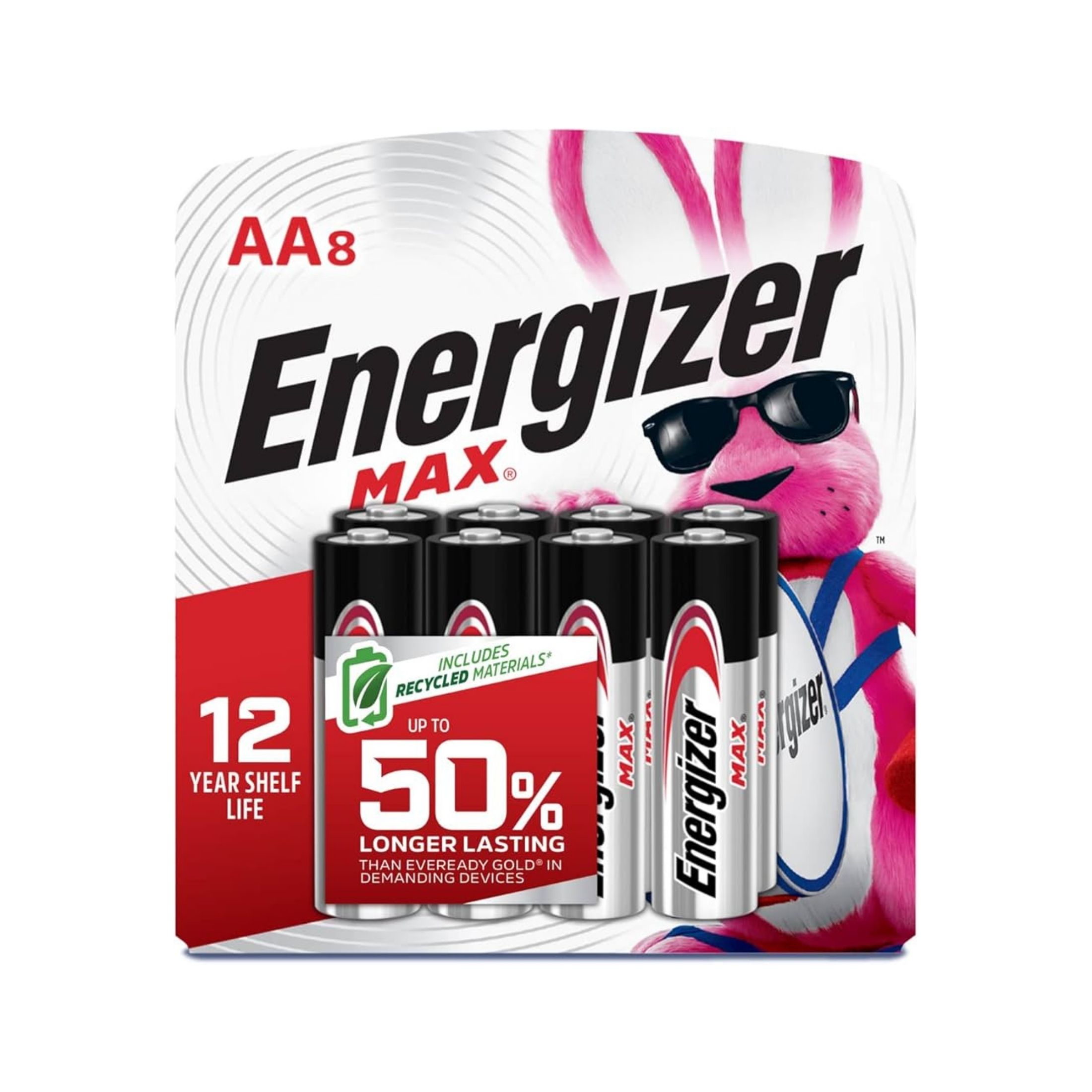 Energizer Max AA 4 Pack Alkaline Batteries