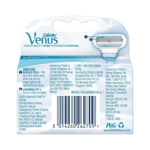 Procter & Gamble USA Gillette Venus Close Clean Women’s Razor Blades