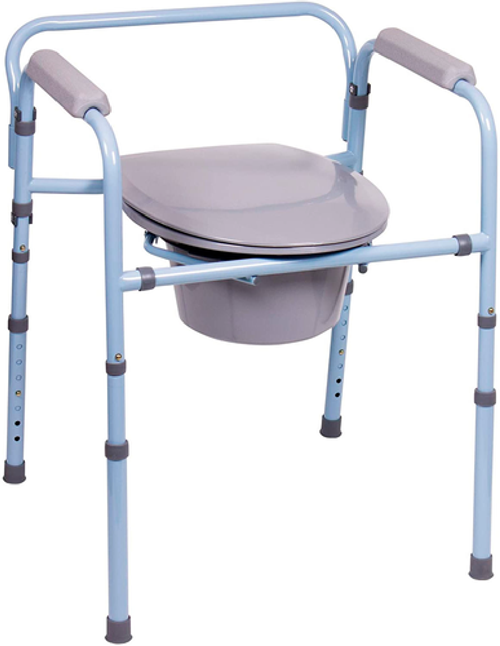 Carex Deluxe Folding Commode