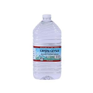 Crystal Geyser Natural Alpine Spring Water, 1 Gal, 1 Gallon
