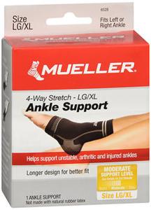 Mueller Sport Care 4-Way Stretch Ankle Support Large/X-Large
