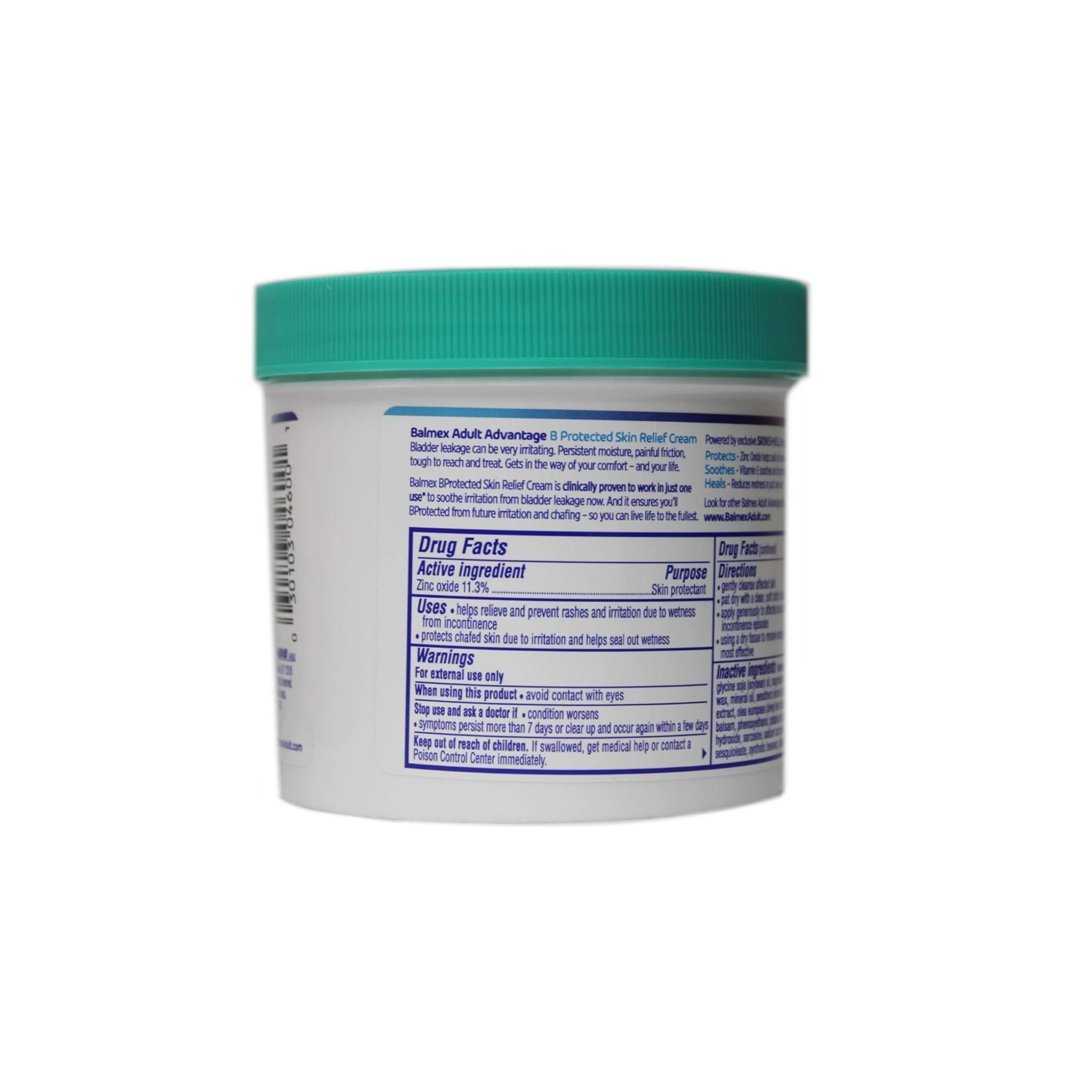 Balmex Adult Care Rash Cream, 12 Oz