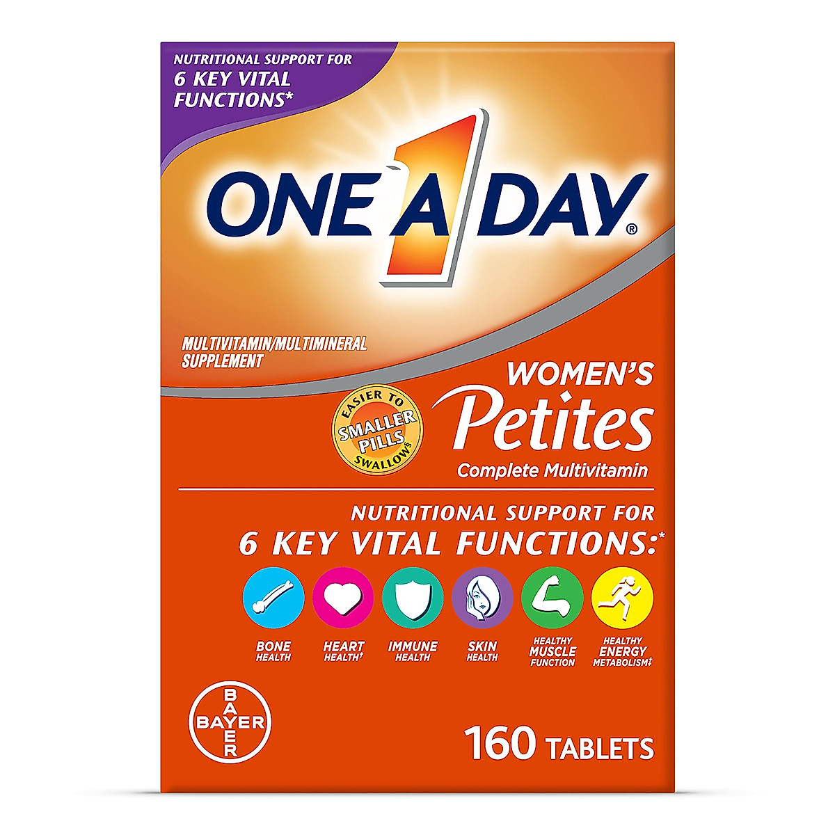 One A Day Complete Multivitamin, Women's, Petites, Tablets