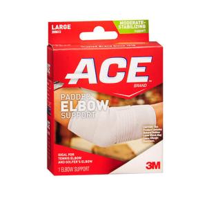3M Ace Padded Elbow Support, Large