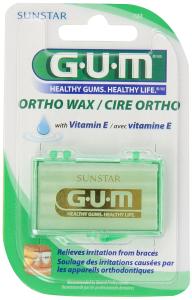 GUM Orthodontic Wax Unflavored Vitamin E