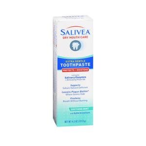Salivea Extra Gentle Toothpaste Soothing Mint, 4.3 Oz
