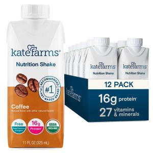 Kate Farms Nutrition Shake, 325 Ml, Coffee