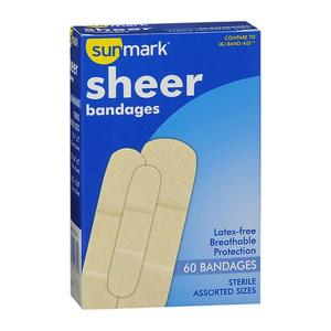 Sunmark Sheer Bandages, Assorted Sizes