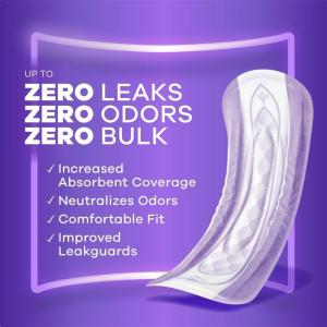 Always Discreet Pads, Extra Heavy Absorbency, Long Length