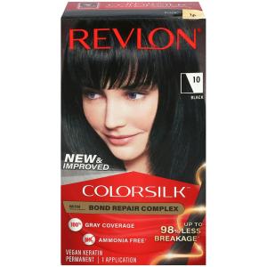Revlon Beautiful Color Permanent Hair Color, 010 Black, 1