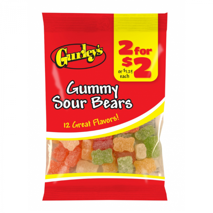 Gurley's Sour Gummy Bears