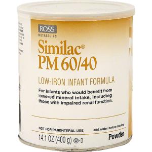 Similac PM 60/40 Infant Formula With Iron Powder 14.1 Oz Can