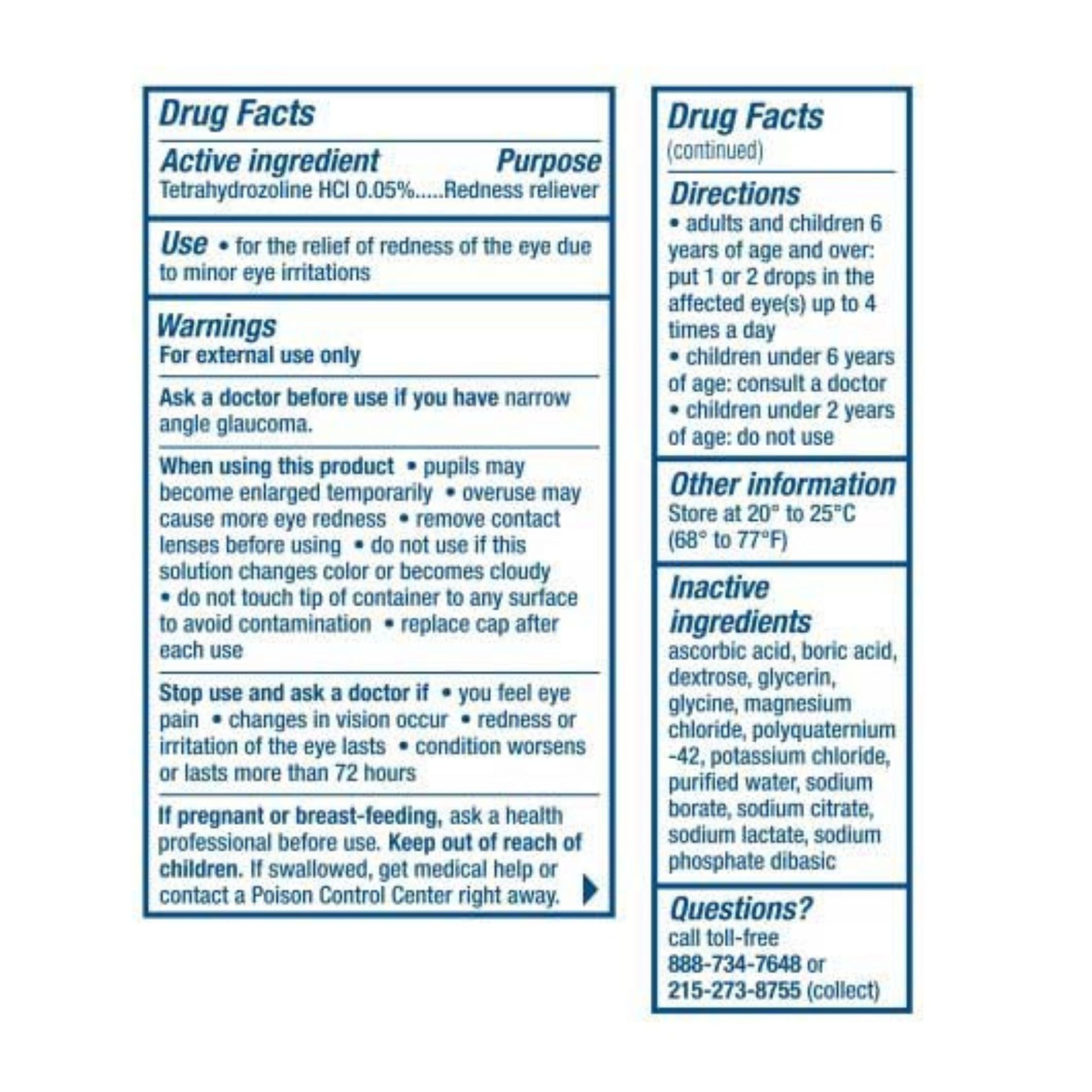 Visine Red Eye Hydrat Comfort Drop 0.5 Oz