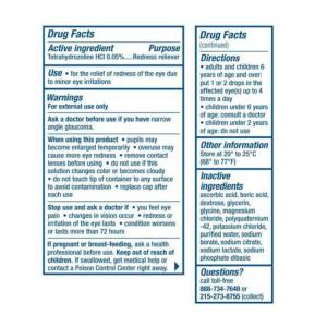 Visine Red Eye Hydrat Comfort Drop 0.5 Oz