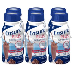 Ensure Plus Nutrition Shake Milk Chocolate Ready-to-Drink 8 Fl Oz Bottle
