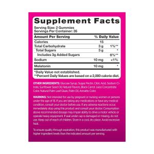 Pink Sleep Melatonin, Beauty Rest, Gummies, Delicious Mixed Berry Flavor