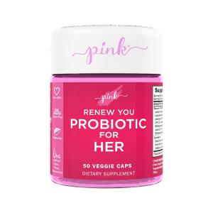 Nature's Truth Pink Vitamins Renew You Probiotic For Her Veggie Capsules - 50ct
