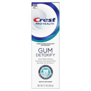 Crest Pro Health Gum Detoxify Gentle Whitening Toothpaste 3.7 Oz/104 G