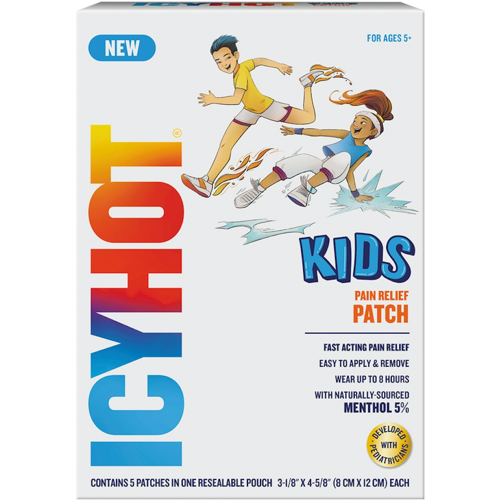 Icy Hot Kids Muscle & Joint Pain Relief Patch With Menthol 5ct