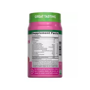 Nature's Truth Women's Multivitamin + Collagen Gummies - Natural Mixed Berry Flavor 70ct