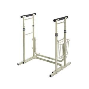 Essential Medical Supply Height Adjustable Standing Toilet Safety Rail With Foam Handles