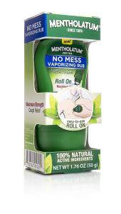 Mentholatum Vaporizing Rub, Maximum Strength, No Mess 1.76 Oz