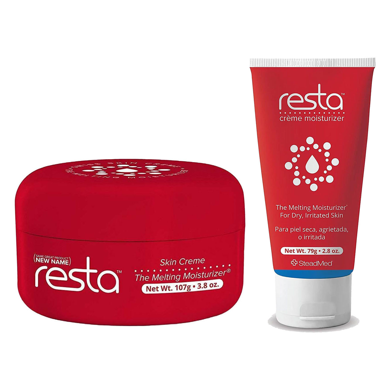 Resta Creme Moisturizer 2.8 Oz. Tube