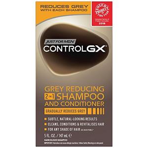 Just For Men Control GX Shampoo And Conditioner, 2 In 1, Grey Reducing