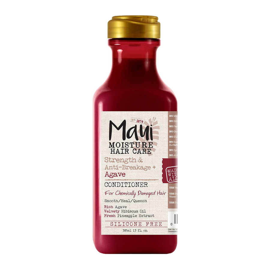 Maui Moisture Strength & Anti-Breakage + Rich Agave Conditioner For Chemically Damaged Hair - 13oz