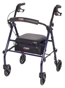 Carex Steel Rolling Walker 6″ Wheels