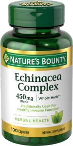 Nature's Bounty Echinacea Complex 450 Mg Capsules