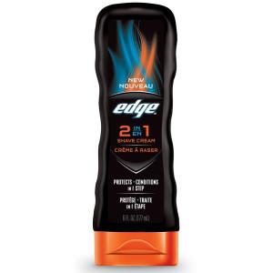 Edge 2 In 1 Shave Cream - 6 Fl Oz