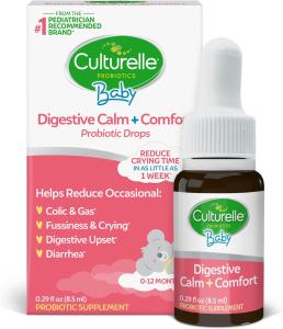 Culturelle Probiotics, Baby, Calm + Comfort, Probiotic + Chamomile Drops, 0-12 Months, .29 Fl Oz (8.5 Ml)
