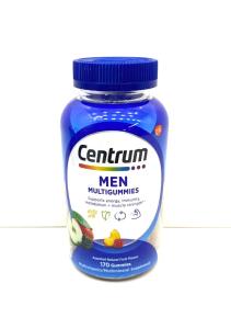 Centrum Multivitamin/Multimineral Supplement, Men, Gummies, Assorted Natural Fruit Flavors