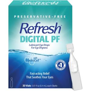Refresh Digital PF Preservative-Free Non-Preserved Tears, 0.01 Fl Oz (0.4 mL), 30 Single-Use Containers
