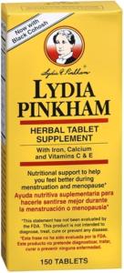 Lydia Pinkham Herbal Supplement Tablet
