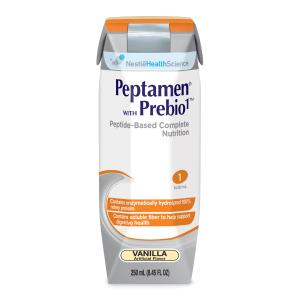 Nestle PEPTAMEN PREBIO1 Vanilla 8.45 Fl. Oz. Carton