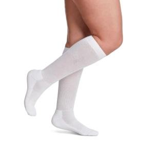 Sigvaris Cushioned Cotton For Women 142, Calf, Size A, White