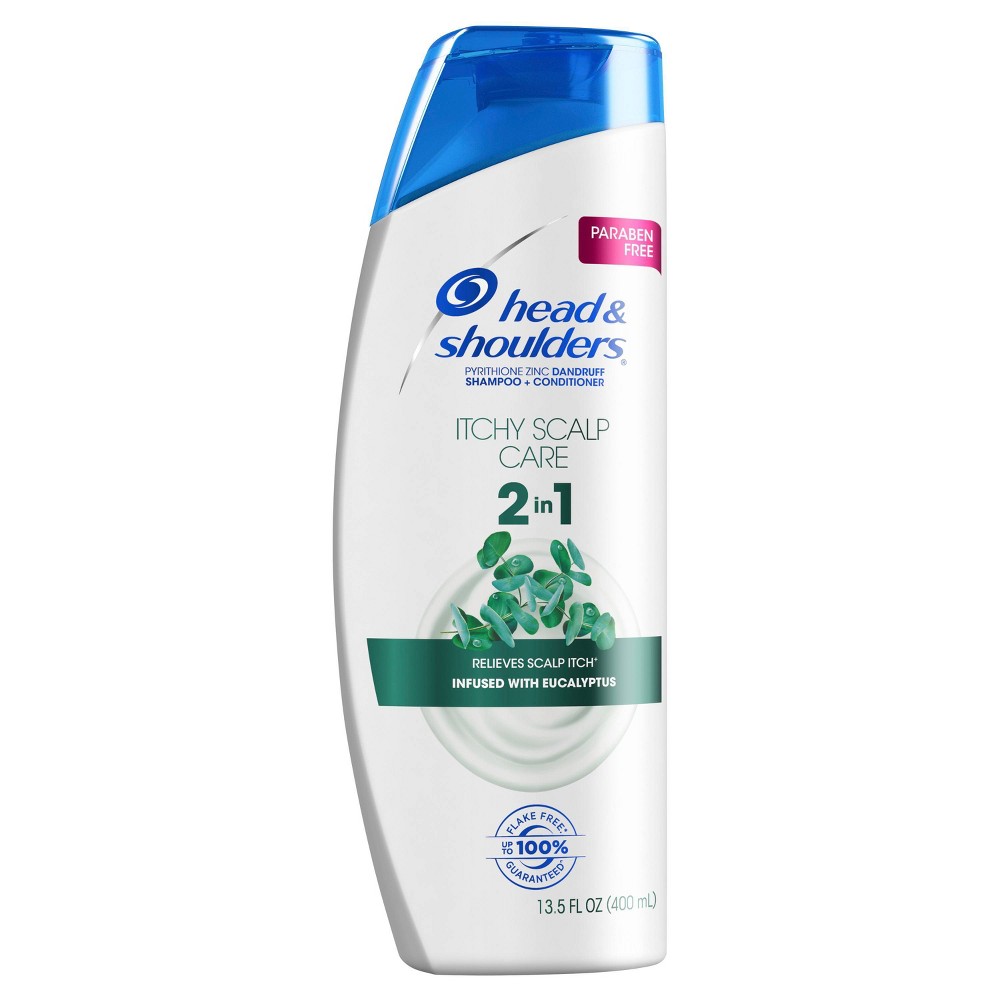 Head & Shoulders Eucalyptus Itchy Scalp Care 2 In 1 Dandruff Shampoo Conditioner 13.5 Oz